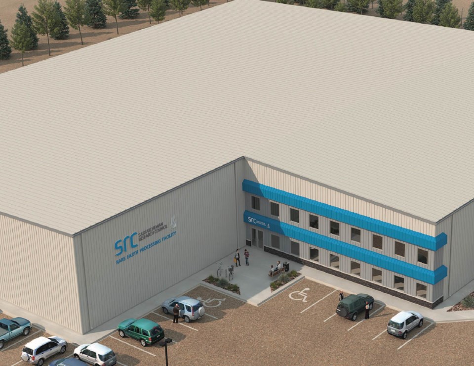 SRC rare earth facility saskatoon