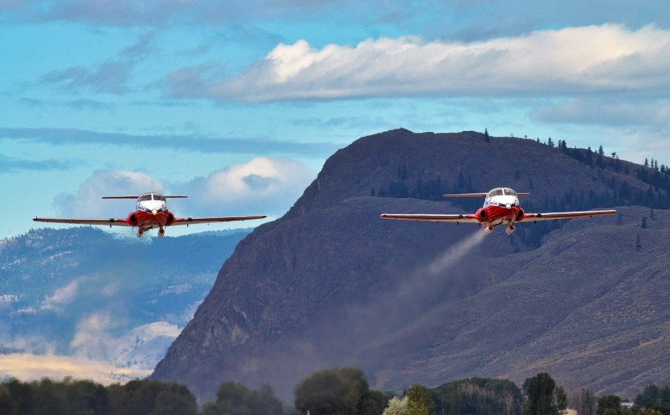 Snowbirds Visit Kamloops En Route To Spring Training Kamloops This Week