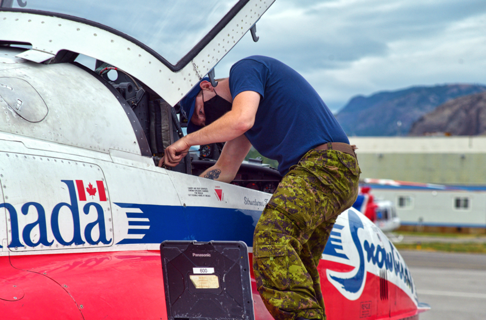 Snowbirds departure