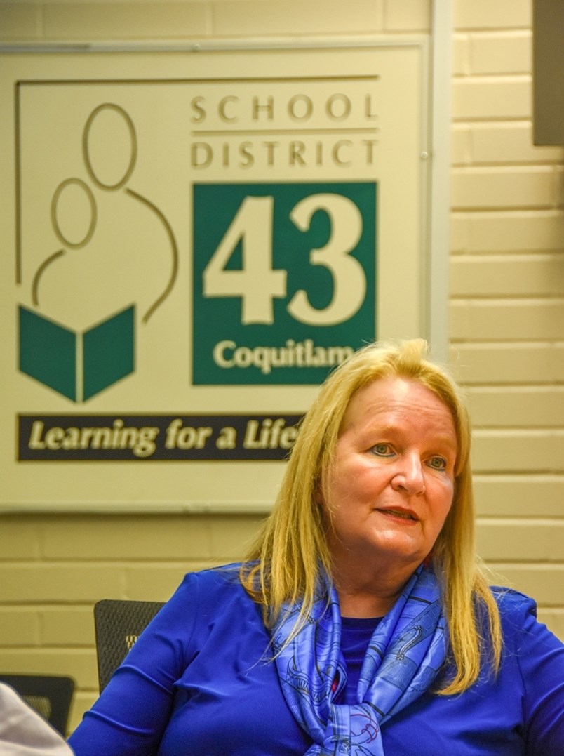 School District 43 Superintendent Patricia Gartland says the classroom is the best place for student