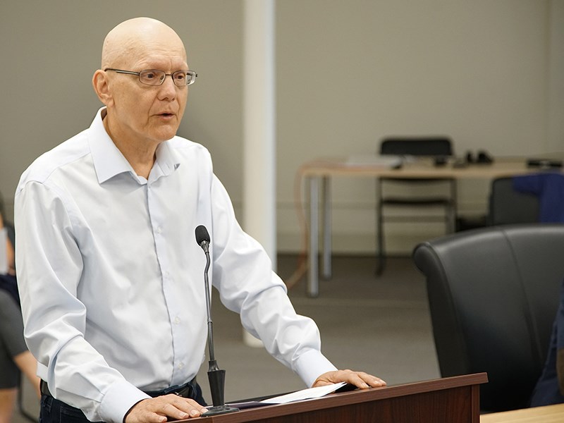 Powell River resident Ron Woznow