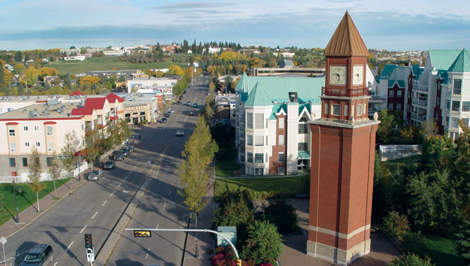 Photo of St. Albert downtown