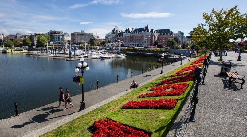 Victoria inner harbour tourism season slow