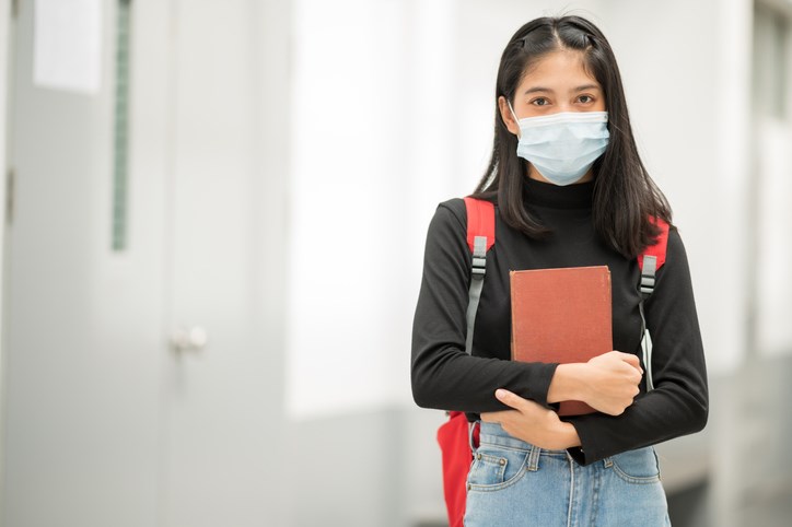 A Coquitlam parent would like to see students wear masks in the classroom