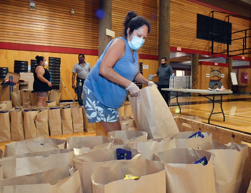 Squamish Nation care packages