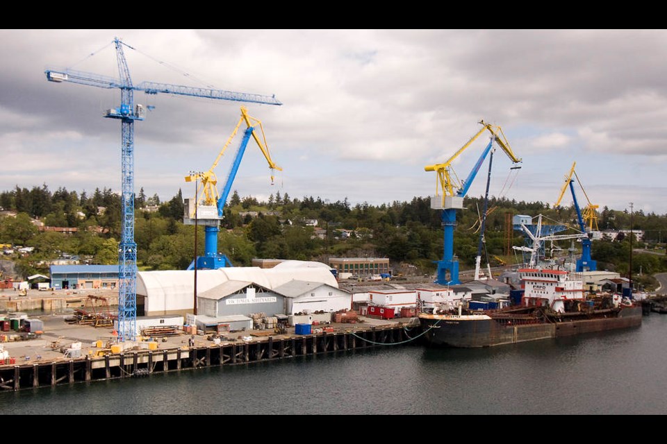 Seaspan Victoria Shipyards needs to consolidate sourcing and management of materials for vessel repair, refit and conversion projects, vice-president and general manager Joe ORourke said. TIMES COLONIST