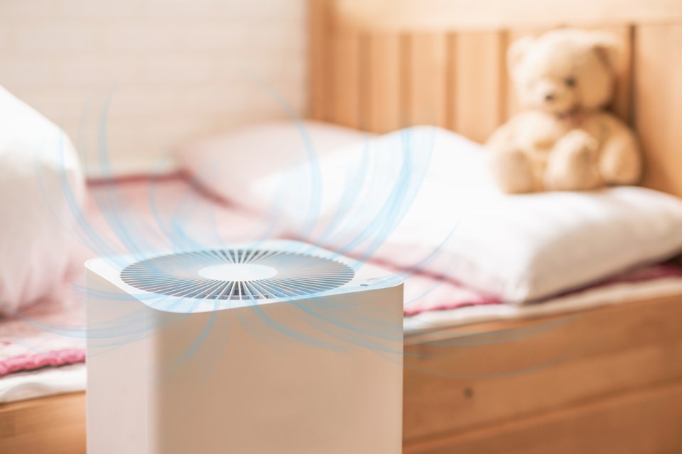 air purifier, air cleaner, stock photo