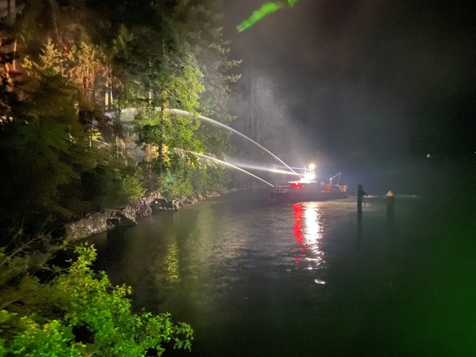 Deep Cove fireboat