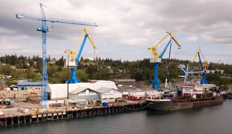 Seaspan Victoria Shipyards is looking to expand. | Times Colonist