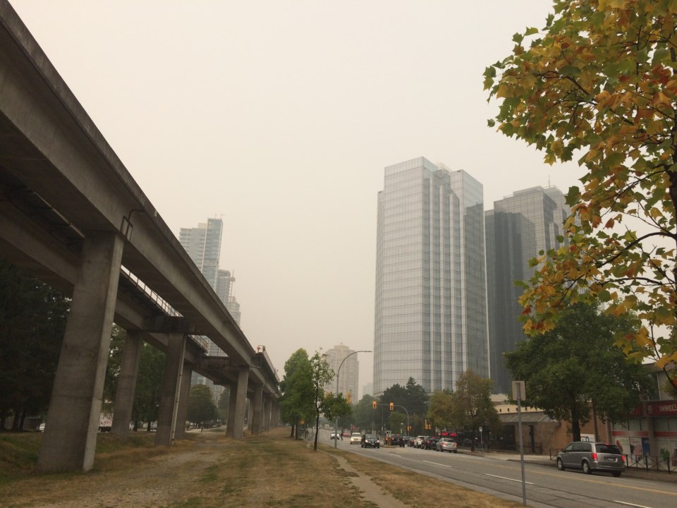 air quality, Burnaby