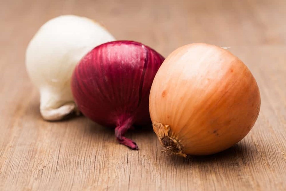 colourful onions