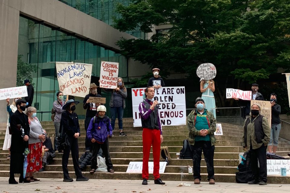 tmx court protest