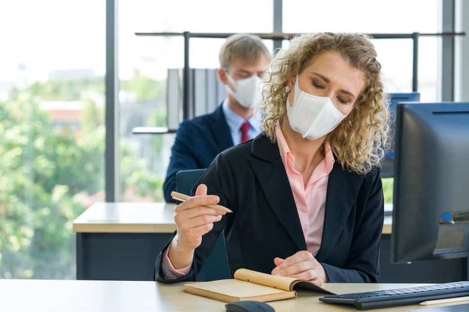 Face masks at work