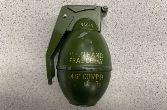 fake grenade