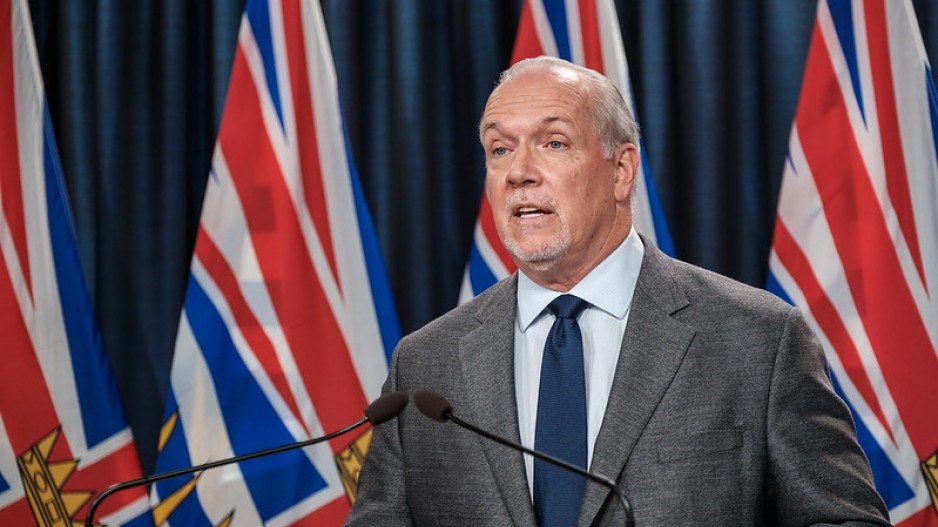 B.C. Premier John Horgan