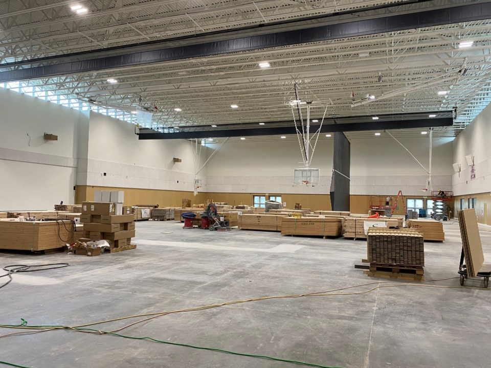 NWSS, gym, construction