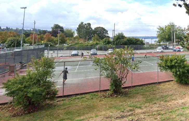Ambleside tennis courts street view