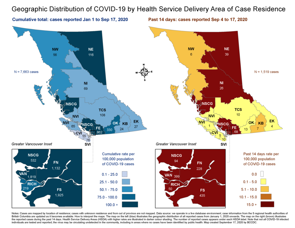 COVID map Sept17