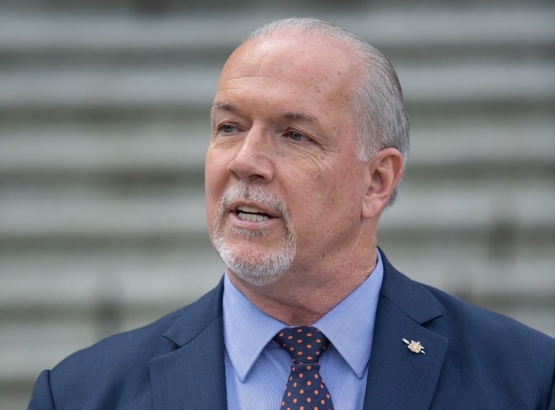 John Horgan provincial election 2020