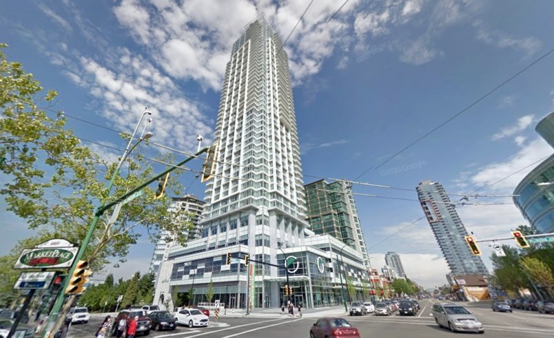 Sovereign tower in Burnaby’s Metrotown | Google Street View