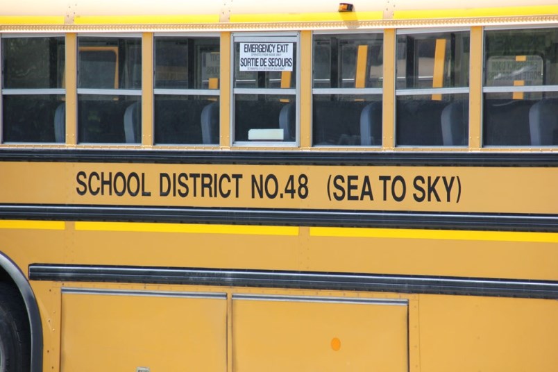 school bus Sea to Sky