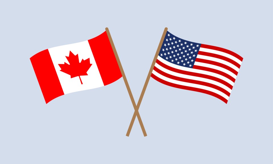 US/CANADIAN FLAG