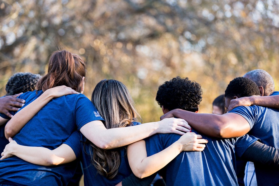 group hug