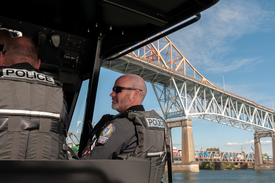 New Westminster police boat