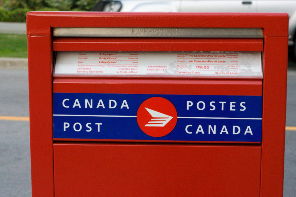 Canada Post mailbox