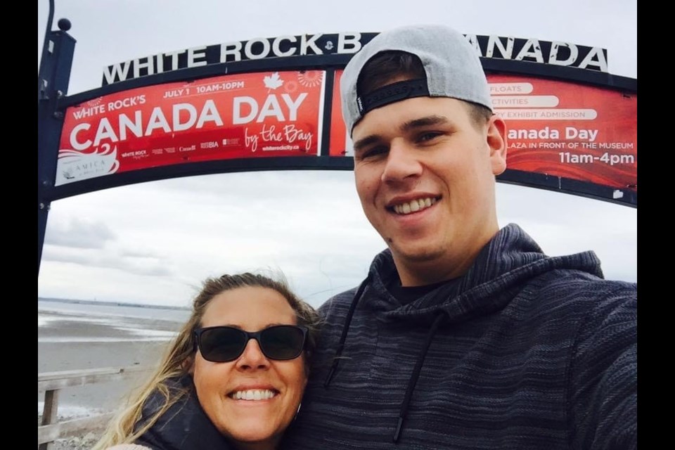 Jordan and Taylor Brazier on a visit to White Rock, B.C. Despite challenges over the years, the siblings remained close until Tyler's death Sept. 11, while in custody at a Port Coquitlam pretrial centre.