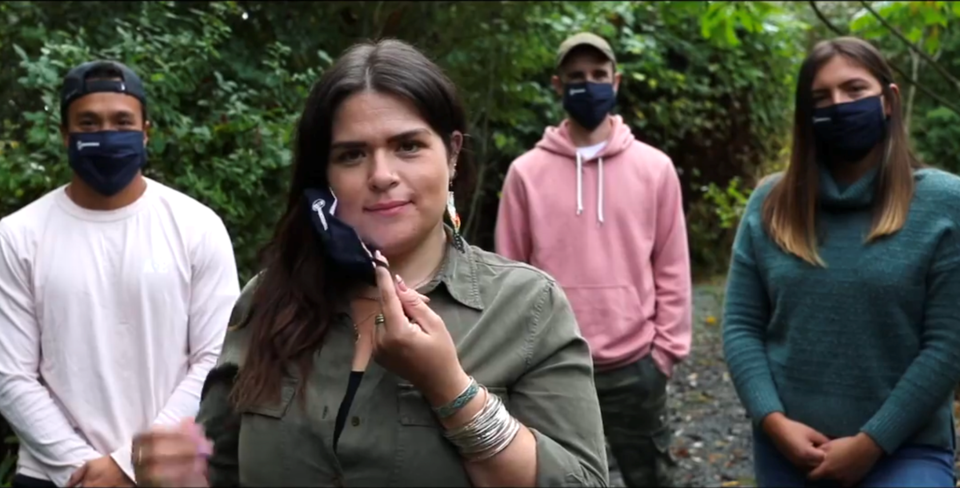 Squamish Nation wear a mask video