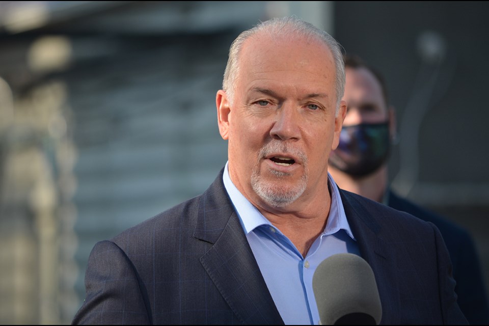 John Horgan said that sequestration technologies, such as those developed by Carbon Engineering will play a role to helping B.C. hit a net-zero emissions target by 2050.