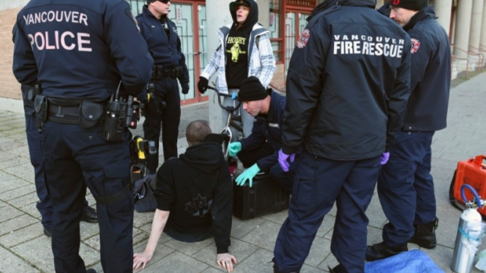 Vancouver police overdose response