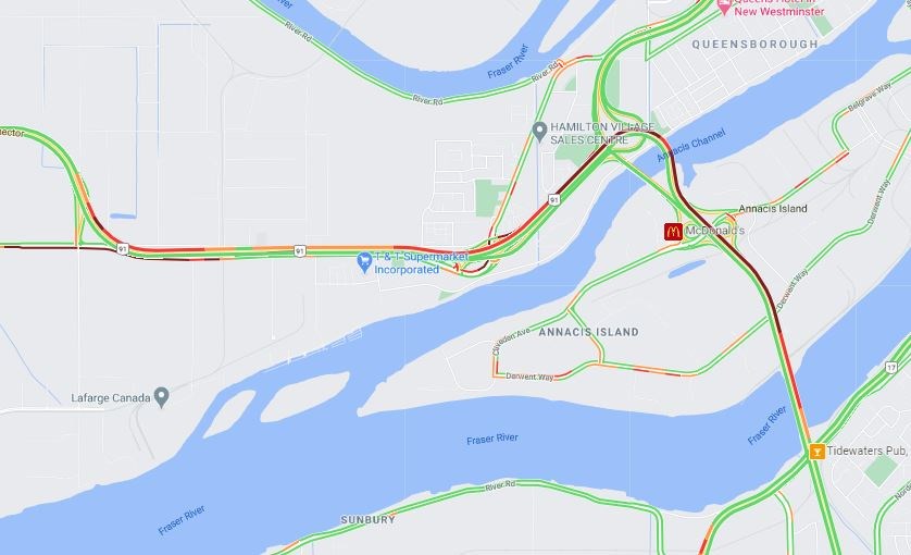 East Richmond traffic