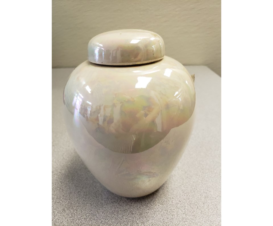 urn found in Terra Nova Park