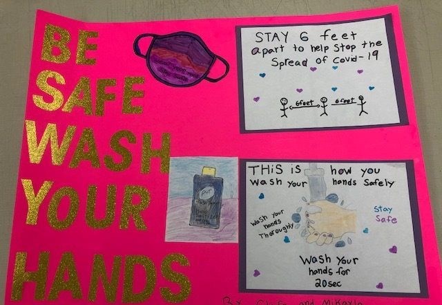 COVID-19 safety poster contest a big success - Delta Optimist