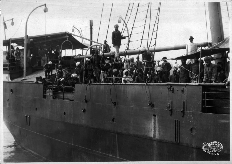 Komagata Maru, historical photos, VPL