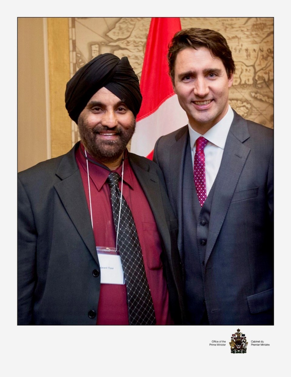 Raj Singh Toor, Justin Trudeau, Komagata Maru apology