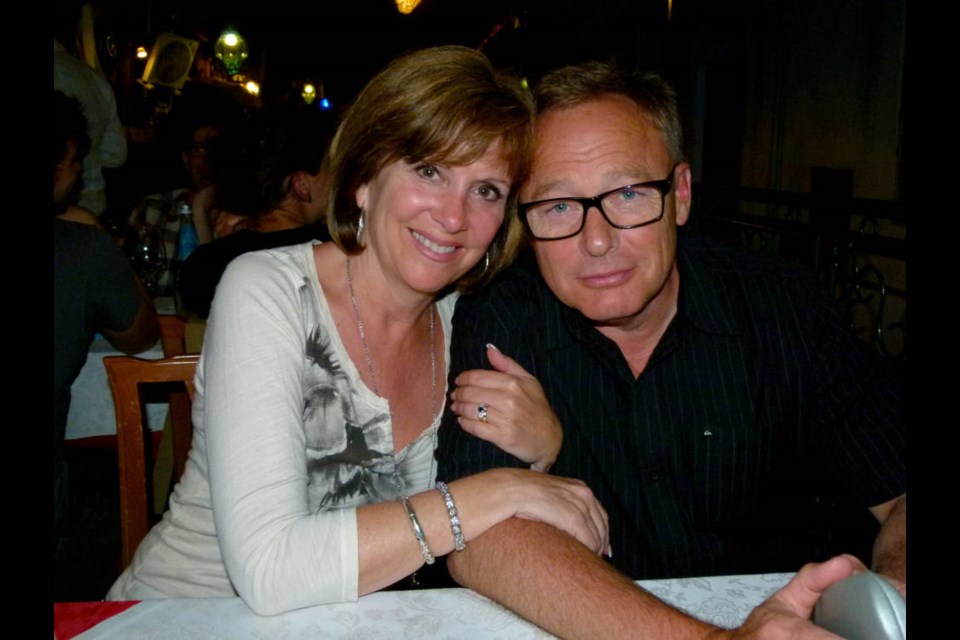 Beloved, respected news anchor Deb Hope retired six years ago, at just 59 years old. Even before she retired, there were signs of the Alzheimer’s that sent her into a terrible decline. She's shown here with her husband Roger in 2011 during a trip to Italy. FAMILY PHOTO