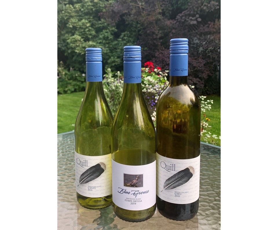 Cowichan Valley Blue Grouse wines