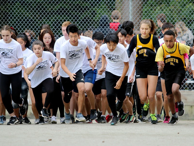 cross country running