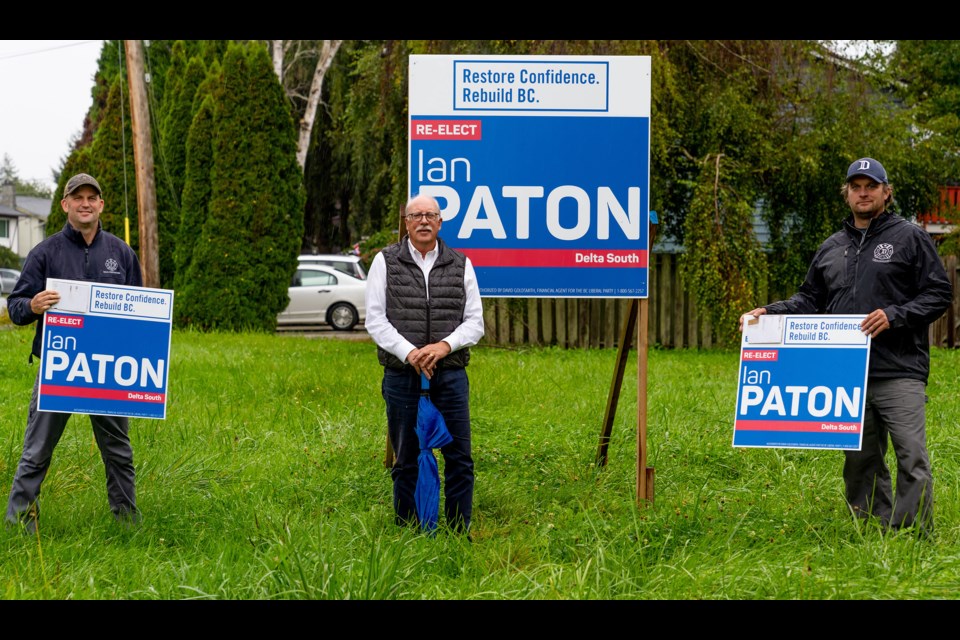 IAFF Local 1763, the union which represents the Delta firefighters, has endorsed Delta South Liberal candidate Ian Paton.