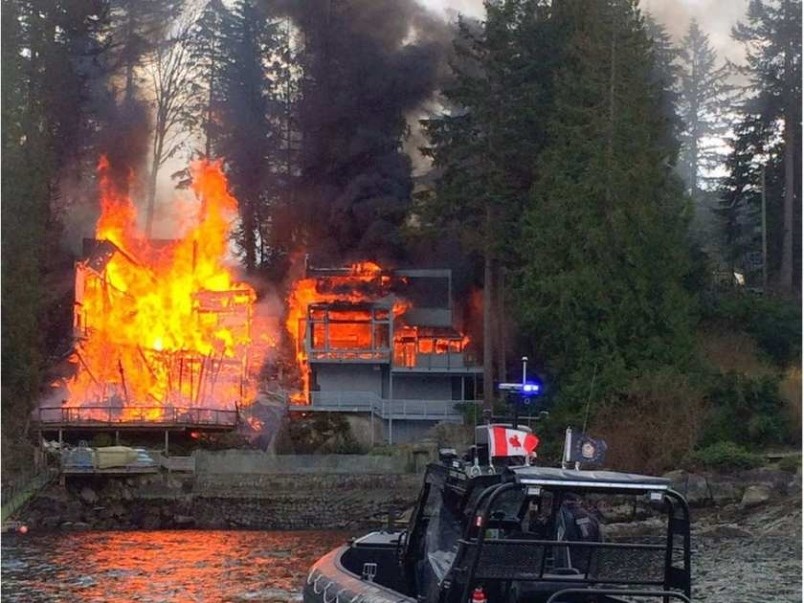 Former Belcarra mayor Neil Belenkie was serving with the Sasamat Volunteer Fire Department when he remembers the village ran out of water while crews battled a house fire. He resigned from as mayor yesterday in protest of an alleged a conflict of interest in a vote that he says would have paved the way to fund water infrastructure to help fight fires in the small Metro Vancouver community.