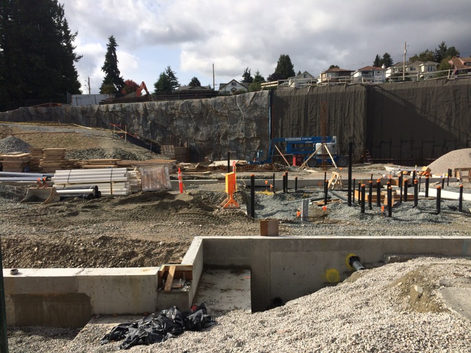 Richard McBride Elementary School, construction