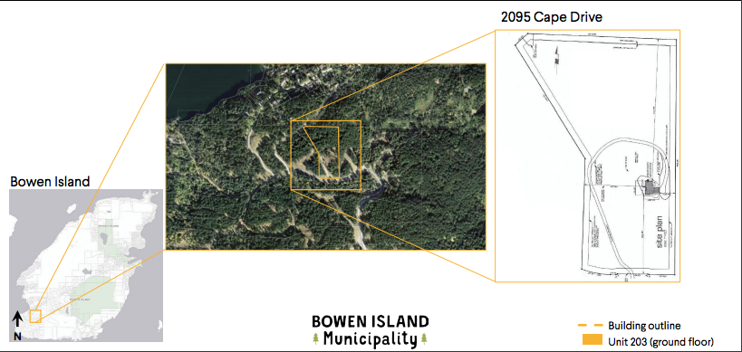 Map showing where at the Cape the IDLC property would be