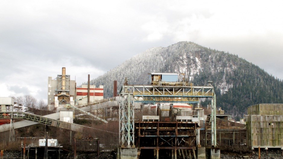The former site of the Skeena Cellulose pulp mill is on Prince Rupert’s Watson Island