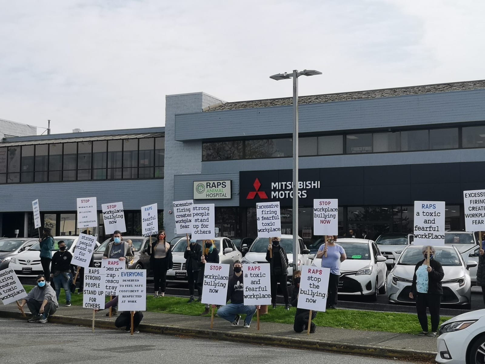 Richmond animal charity protest organizer has no union connections -  Richmond News