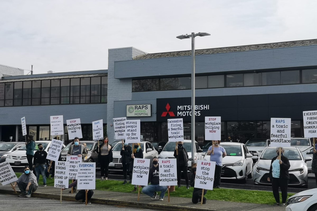 Richmond animal charity protest organizer has no union connections -  Richmond News