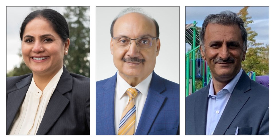 Tripat Atwal, Raj Chouhan, Iqbal Parekh