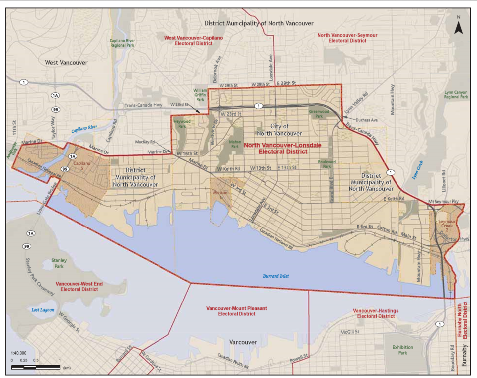 Lonsdale riding map